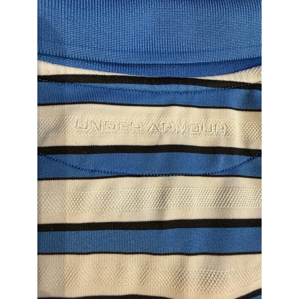 Under‎ Armour HeatGear Ridgewood Country Club Golf Polo Women's Large Blue